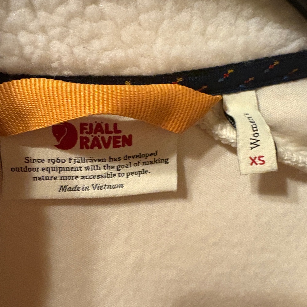 Fjallraven Women’s Vardag Pile Fleece Sz XS - Picture 3 of 4